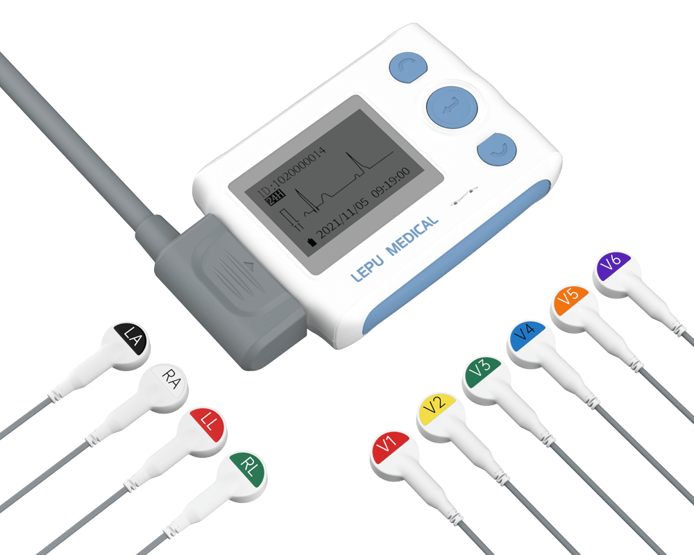 Wellue 12Lead Holter Monitor with AI Analysis 12Channel Holter to get your medicalgrade ECG